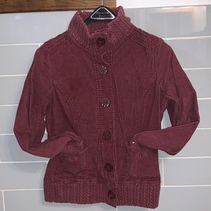 Tommy Hilfiger Corduroy Button Front Jacket